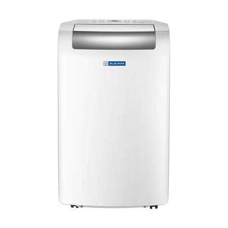 Blue Star 1 Ton Fixed Speed Portable AC (Copper, Anti Bacterial Silver Coating, Self Diagnosis, Comfort Sleep