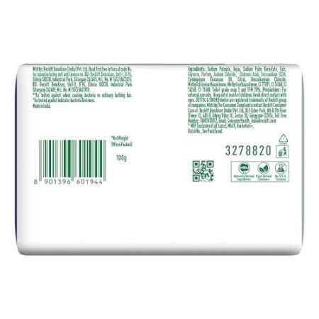 Dettol Cologne Fresh Bathing Soap Bar with 100% better odour protection- 100g Pack of 4, (400gm)