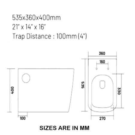 InArt Ceramic S-Trap Floor-Mounted Commode - European Style, White, with Soft Close ABS Seat Cover, Elegant Finish for Home &