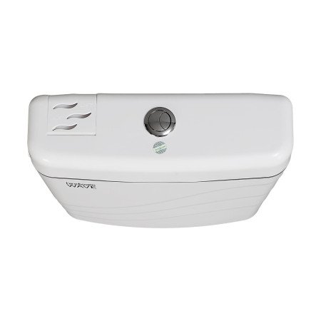 Hindware Designer Plastic Cistern For Bathroom | Made Of Pvc | Single Flush | With Patented Odoriser Slot | Wave