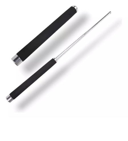 stainless steel self defence stick Foldable Pointer Compact magical stick, Extendable Wand with Comfortable Grip & Hiking Stick,