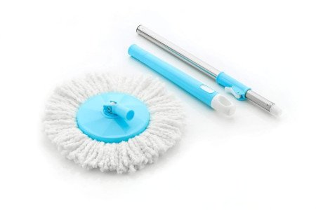 OSLEN Classic Spin Mop Spares Set Handle with Microfibers Refill Standing Magic Pocha with Easy Grip Handle Mop Stick Rod ( All OSLEN Classic Spin Mop Spares Set Handle with Microfibers Refill Standing Magic Pocha with Easy Grip Handle Mop Stick Rod ( All
