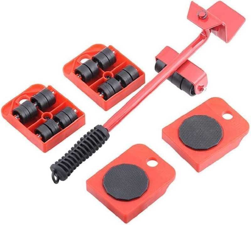 Furniture Movers Slider - Pack of 1 | 4 Pcs Furniture Lifter Mover Tool Set | 360° Rotational Pads | Heavy Duty Furniture Lifter