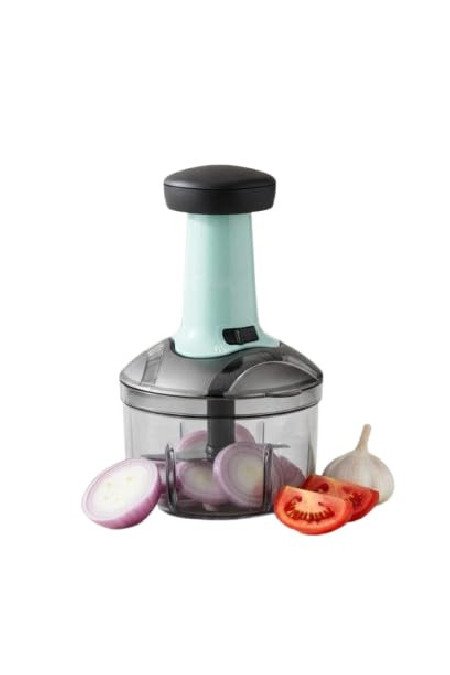 1000 ML Push-Type Food Chopper | Manual Vegetable & Salad Cutter for Kitchen