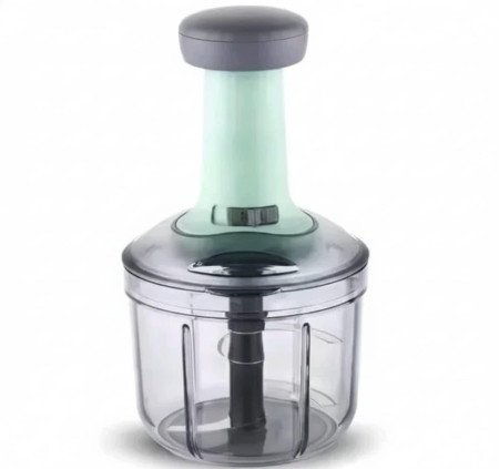 1000 ML Push-Type Food Chopper | Manual Vegetable & Salad Cutter for Kitchen
