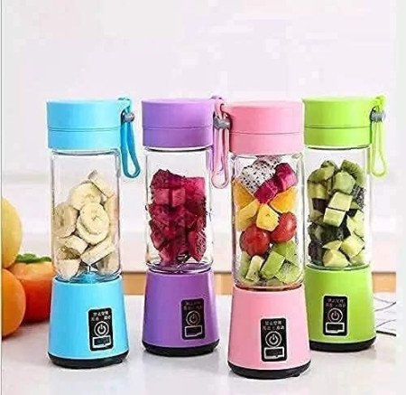 Portable 6-Blade Juicer Blender with Built-In Jar, Juice Mixer Bottle, Fruit Juice Machine, USB Rechargeable Personal Size Portable 6-Blade Juicer Blender with Built-In Jar, Juice Mixer Bottle, Fruit Juice Machine, USB Rechargeable Personal Size