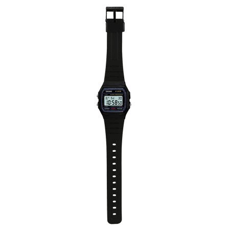 Casio Youth Series Digital Black Dial Unisex Watch - F-91W-1Q(D002)