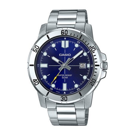 Casio Enticer Analog Blue Dial Men's Watch-MTP-VD01D-2EVUDF (A1364)