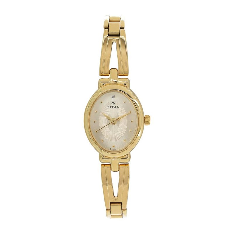 Titan Karishma Revive Analog Champagne Dial Women's Watch-NM2594YM01 / NL2594YM01 Titan Karishma Revive Analog Champagne Dial Women's Watch-NM2594YM01 / NL2594YM01
