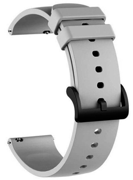 IIK COLLECTION 22mm Silicone Strap for Smart Watches | Combo Pack Compatible With Noise, Fireboltt, Boat Xtend, Pebble, Boat