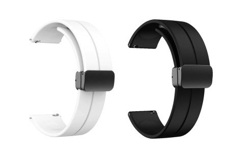 IIK COLLECTION 22mm Silicone Strap for Smart Watches | Combo Pack Compatible With Noise, Fireboltt, Boat Xtend, Pebble, Boat