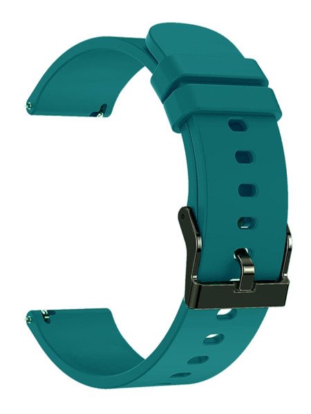 IIK COLLECTION 22mm Silicone Strap for Smart Watches | Combo Pack Compatible With Noise, Fireboltt, Boat Xtend, Pebble, Boat