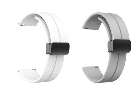 IIK COLLECTION 22mm Silicone Strap for Smart Watches | Combo Pack Compatible With Noise, Fireboltt, Boat Xtend, Pebble, Boat