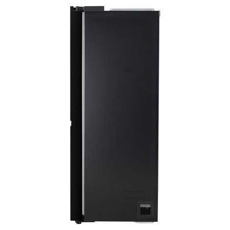 LG 655 L, 3 Star, Frost Free Smart Inverter Double Door Side by Side Refrigerator (GL-B257HWBY, Western Black, Express Freezing