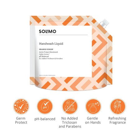 Amazon Brand - Solimo Handwash Liquid Refill Can, Lavender - 5 Litre | Antibacterial germ-protect | Advanced Disinfection Amazon Brand - Solimo Handwash Liquid Refill Can, Lavender - 5 Litre | Antibacterial germ-protect | Advanced Disinfection