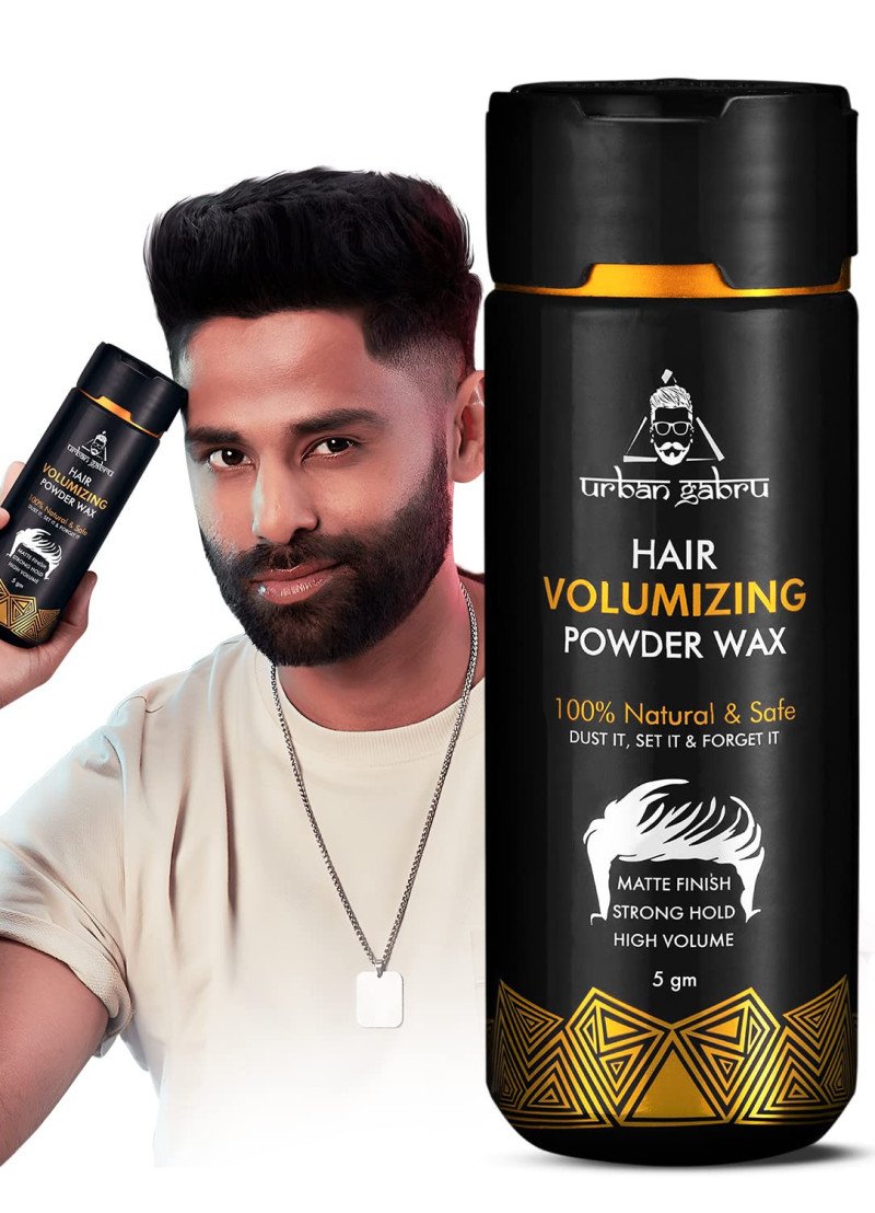 UrbanGabru Hair Volumizing Powder Wax strong hold | Matte Finish | 100% natural & safe hair styling powder (5 g (Pack of 1)) UrbanGabru Hair Volumizing Powder Wax strong hold | Matte Finish | 100% natural & safe hair styling powder (5 g (Pack of 1))