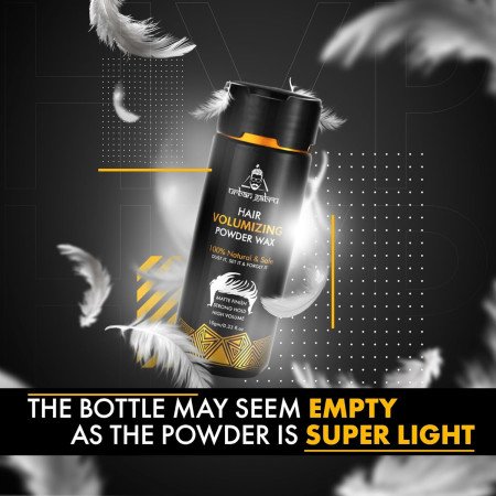 UrbanGabru Hair Volumizing Powder Wax strong hold | Matte Finish | 100% natural & safe hair styling powder (5 g (Pack of 1)) UrbanGabru Hair Volumizing Powder Wax strong hold | Matte Finish | 100% natural & safe hair styling powder (5 g (Pack of 1))