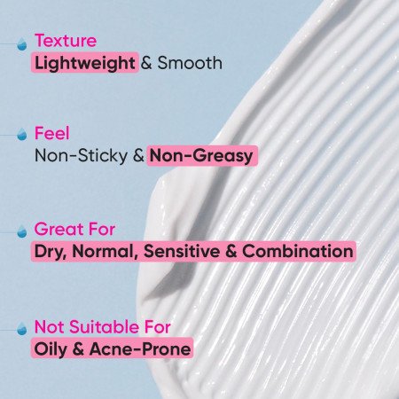 Dot & Key Ceramides Moisturizer with Hyaluronic for Intense Moisturizing and Skin Strengthening | With Probiotic & Rice Water I Dot & Key Ceramides Moisturizer with Hyaluronic for Intense Moisturizing and Skin Strengthening | With Probiotic & Rice Water I