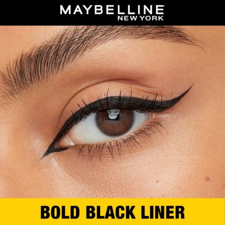 Maybelline New York Colossal Bold Pencil Eyeliner, Black, 3Ml, Matte Finish