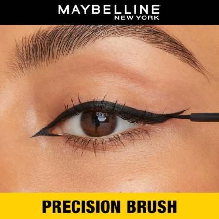 Maybelline New York Colossal Bold Pencil Eyeliner, Black, 3Ml, Matte Finish
