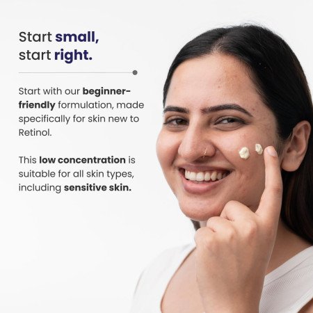 RE' EQUIL 0.1% Retinol Night Cream | Repairs Wrinkles & Fine Lines | Improves Skin Firmness | Beginner Friendly | All Skin Types