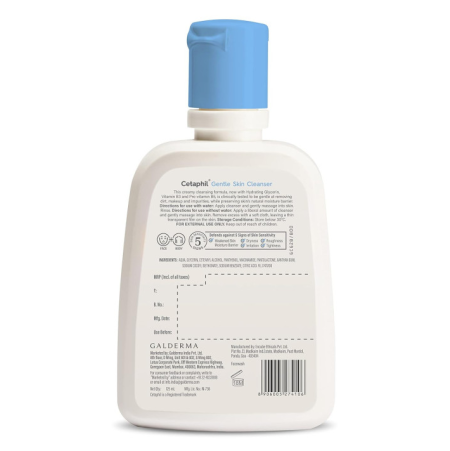 Buy Cetaphil Face Wash Gentle Skin Cleanser for Dry to Normal, Sensitive Skin, 125 ml Hydrating Face Wash with Niacinamide,
