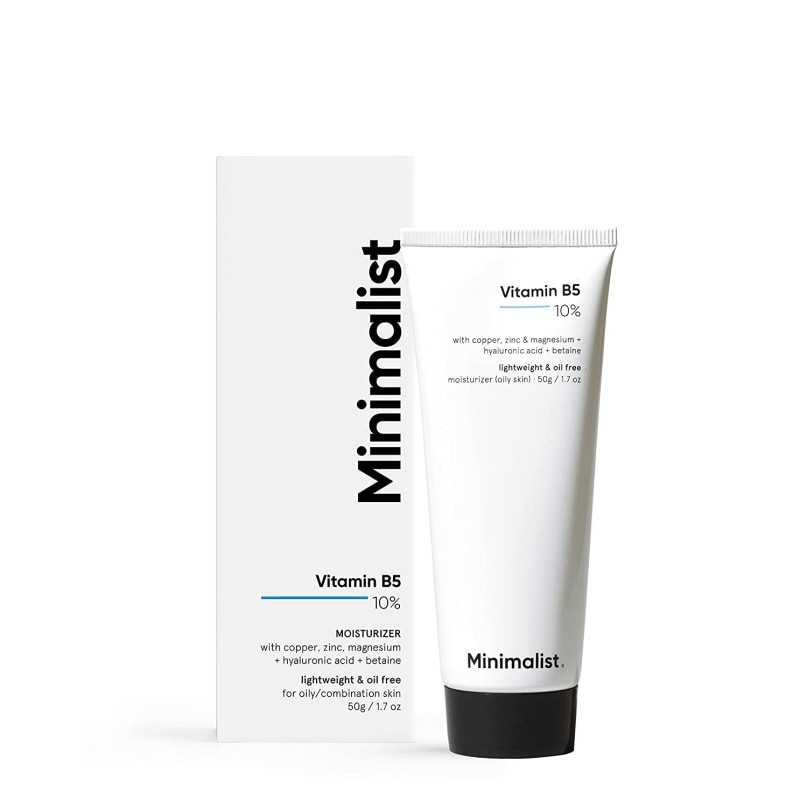 Minimalist 10% Vitamin B5 Gel Face Moisturizer For Oily & Acne Prone Skin | Oil-free | Fast Absorbing Lightweight Winter Cream Minimalist 10% Vitamin B5 Gel Face Moisturizer For Oily & Acne Prone Skin | Oil-free | Fast Absorbing Lightweight Winter Cream