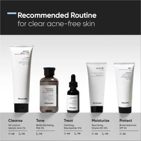 Minimalist 10% Vitamin B5 Gel Face Moisturizer For Oily & Acne Prone Skin | Oil-free | Fast Absorbing Lightweight Winter Cream Minimalist 10% Vitamin B5 Gel Face Moisturizer For Oily & Acne Prone Skin | Oil-free | Fast Absorbing Lightweight Winter Cream