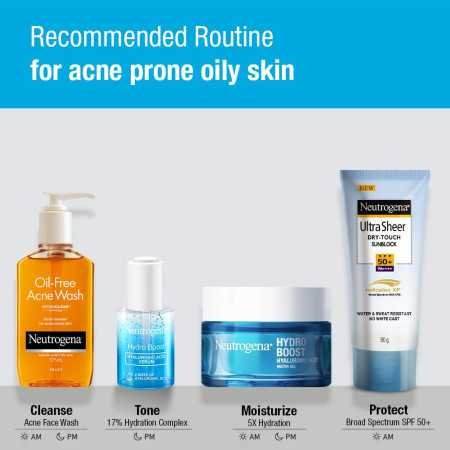 Neutrogena Hydro Boost Hyaluronic Acid Face Moisturizer 50ml | 24 hours long lasting Hydration | Oil free non sticky light water Neutrogena Hydro Boost Hyaluronic Acid Face Moisturizer 50ml | 24 hours long lasting Hydration | Oil free non sticky light water