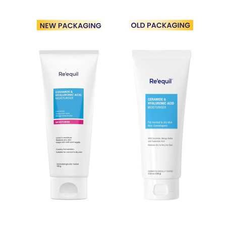 RE' EQUIL Ceramide & Hyaluronic Acid Moisturiser | Moisturizer For Face | Barrier Repair Cream | Long Lasting Hydration | RE' EQUIL Ceramide & Hyaluronic Acid Moisturiser | Moisturizer For Face | Barrier Repair Cream | Long Lasting Hydration |