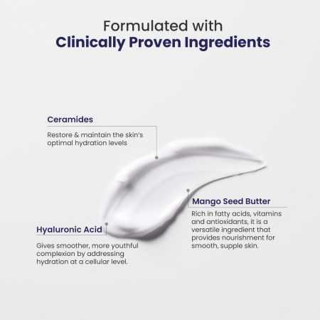 RE' EQUIL Ceramide & Hyaluronic Acid Moisturiser | Moisturizer For Face | Barrier Repair Cream | Long Lasting Hydration | RE' EQUIL Ceramide & Hyaluronic Acid Moisturiser | Moisturizer For Face | Barrier Repair Cream | Long Lasting Hydration |