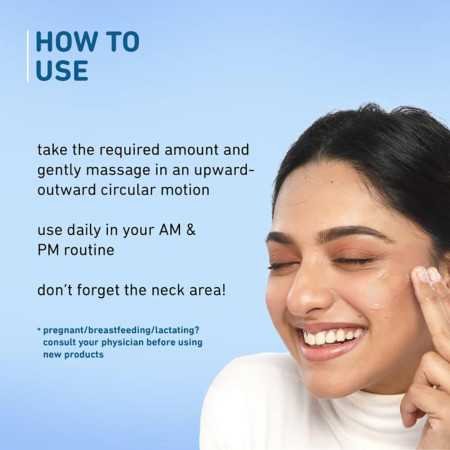 Plum 2% Niacinamide & Rice Water Super Light Gel Cream Moisturizer for Face | Oil-Free Hydration | Brightens, Fades Blemishes |