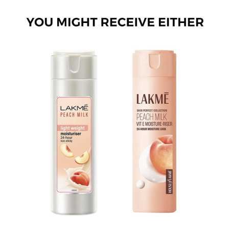 Lakme Peach Milk Moisturizer Body Lotion - 200 ml Lakme Peach Milk Moisturizer Body Lotion - 200 ml