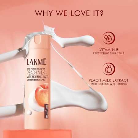 Lakme Peach Milk Moisturizer Body Lotion - 200 ml Lakme Peach Milk Moisturizer Body Lotion - 200 ml