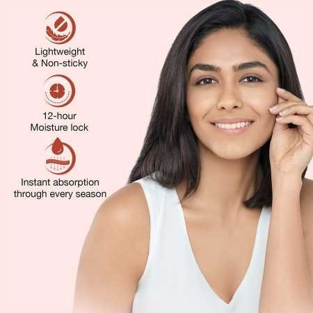 Lakme Peach Milk Face Moisturizer 120 ml, Daily Lightweight Lotion with Vitamin C & Vitamin E for Soft Glowing Skin - Non Oily