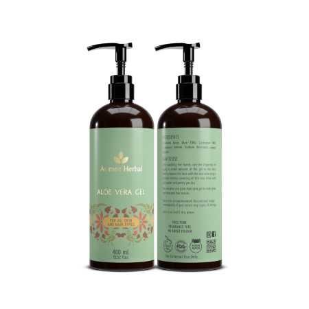Avimee Herbal Pure Aloe Vera Gel for Hydrated & Moisturized Skin & Hair | For Men and Women | 100 mL Avimee Herbal Pure Aloe Vera Gel for Hydrated & Moisturized Skin & Hair | For Men and Women | 100 mL