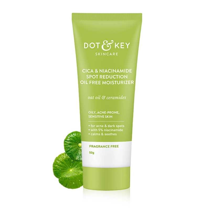 DOT & KEY Cica + Niacinamide Oil Free Moisturizer For Acne Prone Skin Oil Free & Lightweight Fades Dark Spots & Blemishes, DOT & KEY Cica + Niacinamide Oil Free Moisturizer For Acne Prone Skin Oil Free & Lightweight Fades Dark Spots & Blemishes,