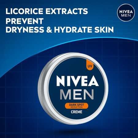 Nivea Men Creme, Dark Spot Reduction, Non Greasy Moisturizer, Cream With Uv Protect, 150 ml Nivea Men Creme, Dark Spot Reduction, Non Greasy Moisturizer, Cream With Uv Protect, 150 ml