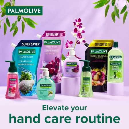 Palmolive Naturals Black Orchid & Milk Liquid Hand Wash Refill 750ml, Wash Away Germs, Refreshing Fragrance Handwash Refill Palmolive Naturals Black Orchid & Milk Liquid Hand Wash Refill 750ml, Wash Away Germs, Refreshing Fragrance Handwash Refill