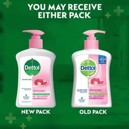 Dettol Liquid Handwash (Skincare) - 200 ml with Free Liquid Handwash - 175 ml (Any Variant) Dettol Liquid Handwash (Skincare) - 200 ml with Free Liquid Handwash - 175 ml (Any Variant)