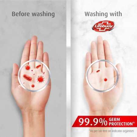 Lifebuoy Total 10 Germ Protection Liquid Handwash Refill Canister, 2 L | Kills 99.9% Germs | Liquid Handwash Fights Bacteria &
