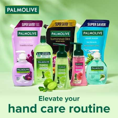 Colgate Palmolive Hydrating Lime & Mint Liquid Foaming Handwash 500ml Removes Germs, Refreshing Fragrance, Hand Wash Refill