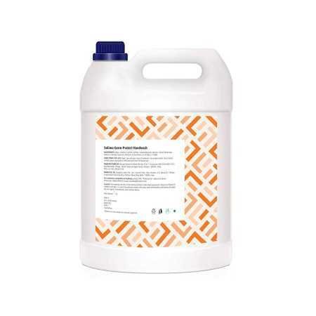 Amazon Brand - Solimo Handwash Liquid Refill Can 5 Litre | Antibacterial germ-protect | Advanced Disinfection Formula| pH