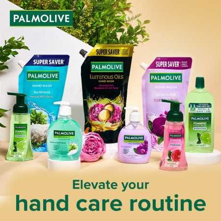 Palmolive Luminous Oils Invigorating Liquid Hand Wash Refill 750ml, with Macadamia Oil and Peony Extracts, Handwash Refill Pack Palmolive Luminous Oils Invigorating Liquid Hand Wash Refill 750ml, with Macadamia Oil and Peony Extracts, Handwash Refill Pack