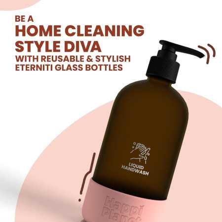 Happi Planet | Organic Liquid Handwash Refill | 1L | Oat Milk Fragrance | Moisturizing Hand Wash | Natural, Non-Toxic, Herbal,