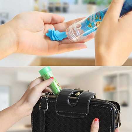 4 pcs Travel Soft Paper Soap Flower Design Tube Shape Bottle, Magic Hand Wash Beautiful Design Tube Shape Bottle Paper Soap 4 pcs Travel Soft Paper Soap Flower Design Tube Shape Bottle, Magic Hand Wash Beautiful Design Tube Shape Bottle Paper Soap