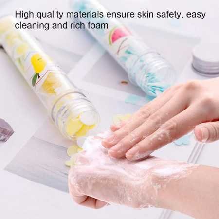 4 pcs Travel Soft Paper Soap Flower Design Tube Shape Bottle, Magic Hand Wash Beautiful Design Tube Shape Bottle Paper Soap 4 pcs Travel Soft Paper Soap Flower Design Tube Shape Bottle, Magic Hand Wash Beautiful Design Tube Shape Bottle Paper Soap