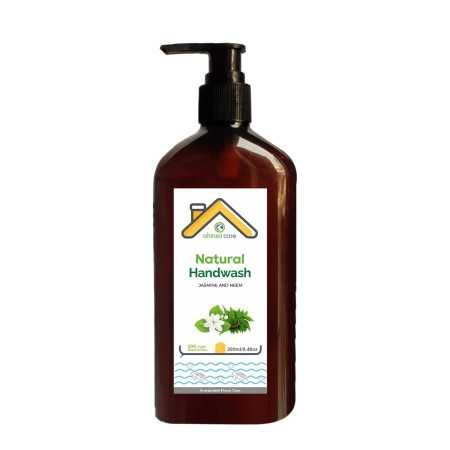 Ahinsa Care | Gentle & Nourishing Natural Handwash | Plant-Based | Moisturizing, Cleans Well | Sandal and Turmeric | 5lit Pack