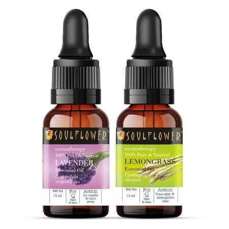 Soulflower Rosemary Essential Oil for Hair Growth, Hair Fall Control and Nourishment, Skin Care | Clinically Tested & Ecocert Soulflower Rosemary Essential Oil for Hair Growth, Hair Fall Control and Nourishment, Skin Care | Clinically Tested & Ecocert