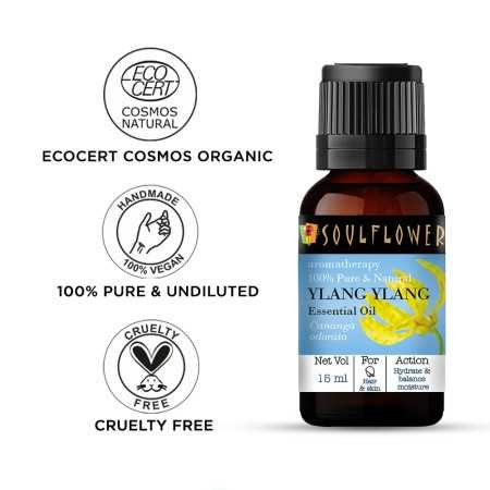 Soulflower Rosemary Essential Oil for Hair Growth, Hair Fall Control and Nourishment, Skin Care | Clinically Tested & Ecocert Soulflower Rosemary Essential Oil for Hair Growth, Hair Fall Control and Nourishment, Skin Care | Clinically Tested & Ecocert